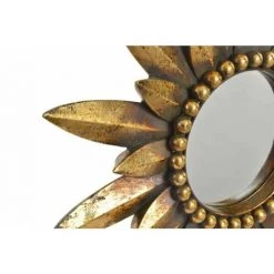 BRICOMARTEAU Miroir Mural DKD Home Decor Miroir Doré Résine Traditionnel (38 X 3 X 38 Cm) 5 BRICOMARTEAU Miroir Mural DKD Home Decor Miroir Doré Résine Traditionnel (38 X 3 X 38 Cm) -Miroir Soldes Boutique 65931896 2