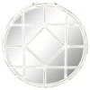 BRICOMARTEAU Miroir Mural DKD Home Decor Miroir MDF Fenêtres Blanc (76 X 2 X 76 Cm) -Miroir Soldes Boutique 65931897 1