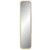 BRICOMARTEAU Miroir Mural DKD Home Decor Miroir Naturel PU (33 X 3,5 X 151 Cm) -Miroir Soldes Boutique 65931898 1