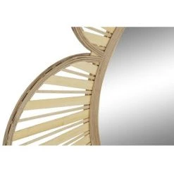 BRICOMARTEAU Miroir Mural DKD Home Decor Marron (100 X 3 X 100 Cm) -Miroir Soldes Boutique 65931901 3