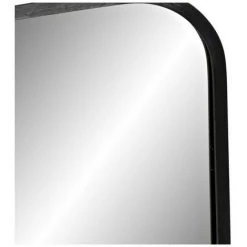 BRICOMARTEAU Miroir Mural DKD Home Decor Verre Noir Aluminium (50 X 3 X 70 Cm) -Miroir Soldes Boutique 65931905 3
