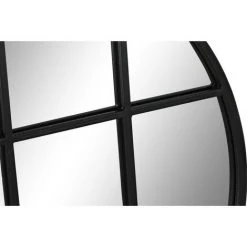 BRICOMARTEAU Miroir Mural DKD Home Decor Verre Noir Fenêtres Fer (60 X 2,5 X 60 Cm) 6 BRICOMARTEAU Miroir Mural DKD Home Decor Verre Noir Fenêtres Fer (60 X 2,5 X 60 Cm) -Miroir Soldes Boutique 65931911 2