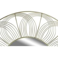 BRICOMARTEAU Miroir Mural DKD Home Decor Doré Métal (60 X 4 X 60 Cm) -Miroir Soldes Boutique 65931933 3