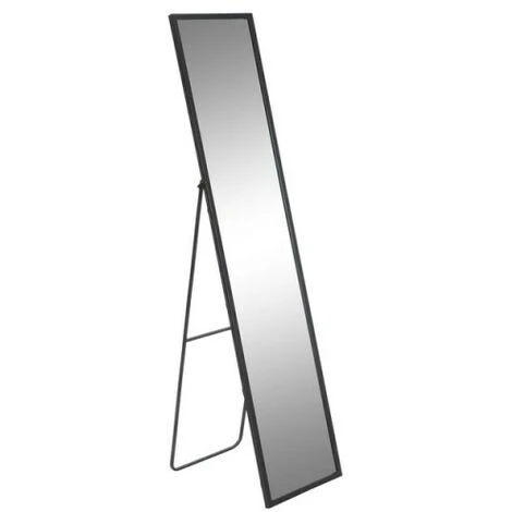 BRICOMARTEAU Miroir Sur Pied DKD Home Decor Miroir Verre Noir Fer Loft (37 X 160 X 44 Cm) 3 BRICOMARTEAU Miroir Sur Pied DKD Home Decor Miroir Verre Noir Fer Loft (37 X 160 X 44 Cm)