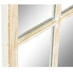 BRICOMARTEAU Miroir Mural DKD Home Decor Miroir Marron MDF Fenêtres Blanc (45 X 2 X 90 Cm) 6 BRICOMARTEAU Miroir Mural DKD Home Decor Miroir Marron MDF Fenêtres Blanc (45 X 2 X 90 Cm) -Miroir Soldes Boutique 65931977 2