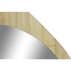 BRICOMARTEAU Miroir Mural DKD Home Decor Verre Naturel Bois (38 X 1 X 45 Cm) -Miroir Soldes Boutique 65933399 3