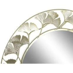 BRICOMARTEAU Miroir Mural DKD Home Decor Miroir Doré Métal (43 X 2 X 43 Cm) -Miroir Soldes Boutique 65933476 3