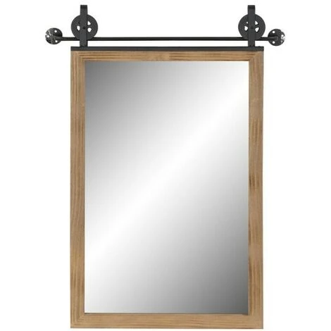 BRICOMARTEAU Miroir Mural DKD Home Decor Miroir Naturel Noir MDF (49 X 5 X 70 Cm) 3 BRICOMARTEAU Miroir Mural DKD Home Decor Miroir Naturel Noir MDF (49 X 5 X 70 Cm)
