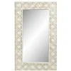 BRICOMARTEAU Miroir Mural DKD Home Decor Miroir Blanc Bois De Manguier Losanges (154 X 4 X 92 Cm) -Miroir Soldes Boutique 65933704 1