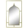 BRICOMARTEAU Miroir Mural DKD Home Decor Miroir Doré Métal (53,5 X 2 X 94 Cm) -Miroir Soldes Boutique 65933707 1