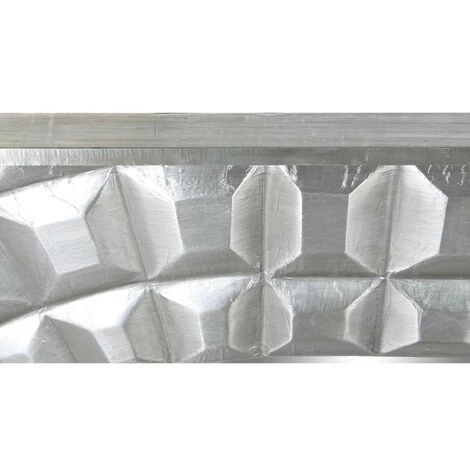 BRICOMARTEAU Miroir Mural DKD Home Decor Argenté Bois De Manguier (154 X 4 X 92 Cm) 4 BRICOMARTEAU Miroir Mural DKD Home Decor Argenté Bois De Manguier (154 X 4 X 92 Cm) – Image 2