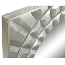 BRICOMARTEAU Miroir Mural DKD Home Decor Argenté Bois De Manguier (154 X 4 X 92 Cm) 9 BRICOMARTEAU Miroir Mural DKD Home Decor Argenté Bois De Manguier (154 X 4 X 92 Cm) -Miroir Soldes Boutique 65934081 4