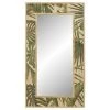 BRICOMARTEAU Miroir Mural DKD Home Decor Miroir Naturel Bois Vert Tropical (140 X 4 X 78 Cm) -Miroir Soldes Boutique 65934185 1