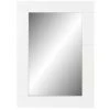 BRICOMARTEAU Miroir Mural DKD Home Decor Blanc Crème Bois De Paulownia (54 X 2 X 76 Cm) -Miroir Soldes Boutique 65934202 1