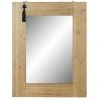 BRICOMARTEAU Miroir Mural DKD Home Decor Sapin Naturel Rouge MDF (70 X 2 X 90 Cm) -Miroir Soldes Boutique 65934228 1