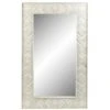 BRICOMARTEAU Miroir Mural DKD Home Decor Blanc Bois De Manguier Losanges (154 X 4 X 92 Cm) -Miroir Soldes Boutique 65934238 1