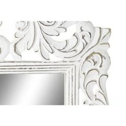 BRICOMARTEAU Miroir Mural DKD Home Decor Miroir Blanc Bois De Manguier (77 X 3,5 X 123 Cm) 7 BRICOMARTEAU Miroir Mural DKD Home Decor Miroir Blanc Bois De Manguier (77 X 3,5 X 123 Cm) -Miroir Soldes Boutique 65934268 3