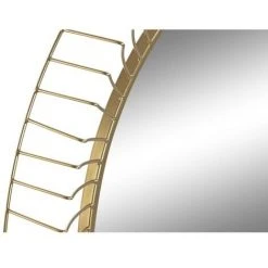 BRICOMARTEAU Miroir Mural DKD Home Decor Miroir Doré Métal (80 X 8 X 80 Cm) -Miroir Soldes Boutique 65934279 2
