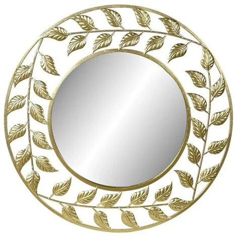 BRICOMARTEAU Miroir Mural DKD Home Decor Miroir Arbre Doré Métal (80 X 2 X 80 Cm) 3 BRICOMARTEAU Miroir Mural DKD Home Decor Miroir Arbre Doré Métal (80 X 2 X 80 Cm)