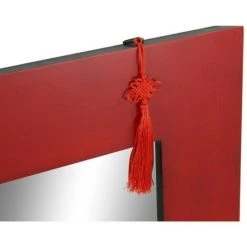 BRICOMARTEAU Miroir Mural DKD Home Decor Miroir Sapin Rouge Noir MDF (70 X 2 X 90 Cm) -Miroir Soldes Boutique 65934379 3