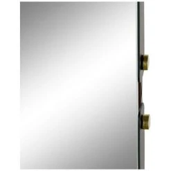 BRICOMARTEAU Miroir Mural DKD Home Decor Miroir Noir Doré Métal (52 X 4 X 82 Cm) -Miroir Soldes Boutique 65934384 3