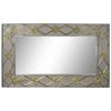 BRICOMARTEAU Miroir Mural DKD Home Decor Gris Doré Bois De Manguier (154 X 5 X 92 Cm) -Miroir Soldes Boutique 65934507 1