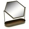 BRICOMARTEAU Miroir Versa Doré Métal -Miroir Soldes Boutique 65938226 1