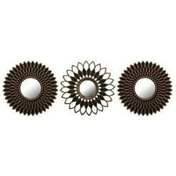 BRICOMARTEAU Miroir Mural Versa Miroir Plastique (25 X 25 X 25 Cm)