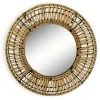 BRICOMARTEAU Miroir Mural Versa Argos Miroir Rotin Bambou (2 X 30 X 30 Cm) -Miroir Soldes Boutique 65938371 1