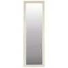 BRICOMARTEAU Miroir Mural Canada Verre Bois Blanc (38 X 140 Cm) -Miroir Soldes Boutique 65939685 1