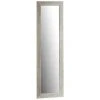BRICOMARTEAU Miroir Mural Blanc (2 X 135,5 X 45,5 Cm) -Miroir Soldes Boutique 65939839 1