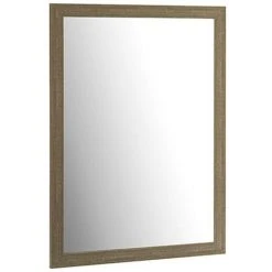 BRICOMARTEAU Miroir Gris Verre Polystyrène (55,5 X 1,5 X 75,5 Cm)