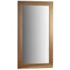 BRICOMARTEAU Miroir Mural Bois Verre Doré (64,5 X 1,5 X 84,5 Cm) -Miroir Soldes Boutique 65941082 1