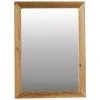 BRICOMARTEAU Miroir Mural Canada Marron (60 X 80 X 2 Cm) -Miroir Soldes Boutique 65941152 1
