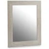 BRICOMARTEAU Miroir Mural Gris Bois Verre Polystyrène Naturel (39 X 2 X 49 Cm) 1 BRICOMARTEAU Miroir Mural Gris Bois Verre Polystyrène Naturel (39 X 2 X 49 Cm) -Miroir Soldes Boutique 65941544 1