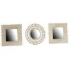 BRICOMARTEAU Miroir Mural Verre Plastique (3 Pcs) 2 BRICOMARTEAU Miroir Mural Verre Plastique (3 Pcs) -Miroir Soldes Boutique 65996498 1
