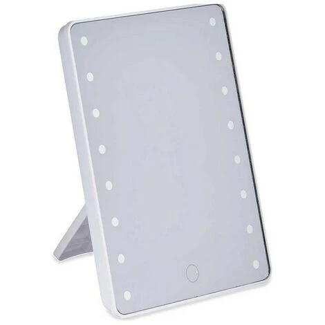 BRICOMARTEAU Miroir Grossissant Avec LED Blanc (4,8 X 21,8 X 16,8 Cm) 3 BRICOMARTEAU Miroir Grossissant Avec LED Blanc (4,8 X 21,8 X 16,8 Cm)