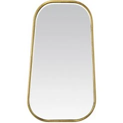 DRAWER Miroir En Métal 30x52 Cm - Jully - Couleur - Or