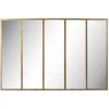 DRAWER Miroir Verrière En Métal 137x90 Cm - Loos - Couleur - Or 2 DRAWER Miroir Verrière En Métal 137x90 Cm - Loos - Couleur - Or -Miroir Soldes Boutique 66264799 1