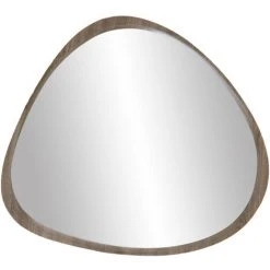 POMAX Miroir Forme Organique H71cm - Vik - Couleur - Bois Foncé