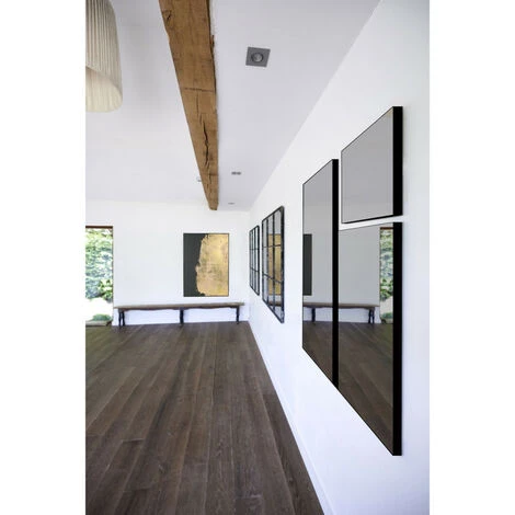 POMAX Miroir Carré 80x80cm - Palace - Couleur - Noir 4 POMAX Miroir Carré 80x80cm - Palace - Couleur - Noir – Image 2