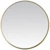 DRAWER Miroir Rond ø100cm - Sia - Couleur - Or -Miroir Soldes Boutique 66266450 1