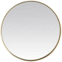 DRAWER Miroir Rond ø100cm - Sia - Couleur - Or
