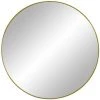 POMAX Miroir Rond En Métal ø70cm - Palace - Couleur - Or -Miroir Soldes Boutique 66332614 1