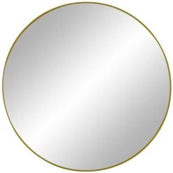 POMAX Miroir Rond En Métal ø70cm - Palace - Couleur - Or