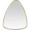DRAWER Miroir Triangle 42x50 Cm - Ners - Couleur - Or 1 DRAWER Miroir Triangle 42x50 Cm - Ners - Couleur - Or -Miroir Soldes Boutique 66341670 1