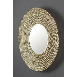 DUTCHBONE Miroir Rond En Métal ø60cm - Gauri - Couleur - Or -Miroir Soldes Boutique 66341682 3