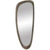 POMAX Miroir Forme Organique H69cm - Vik - Couleur - Taupe