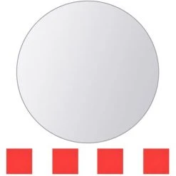 VidaXL Carreau De Miroir 8 Pcs Multi-forme Verre - Argent -Miroir Soldes Boutique 6660880 3