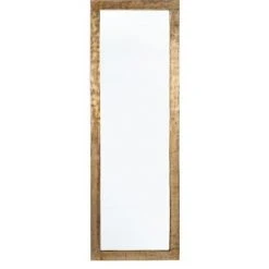 LES TENDANCES Miroir Rectangle En Aluminium Bronze Amina